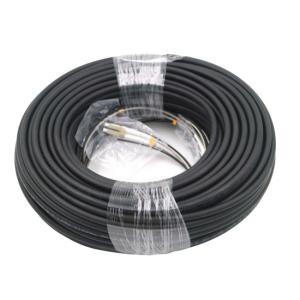 China GYFJU SM MM Tactical Fiber Optic Cable With Armored TPU Jacket Connect PDLC factory