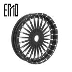 INCA Customization Motorcycle Accessory LG-34 24 bright spokes center pleated