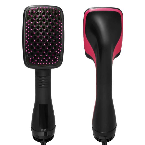 FCC 3 Stop Temperature Professional Hair Straightening Brush 80C - 230C For
