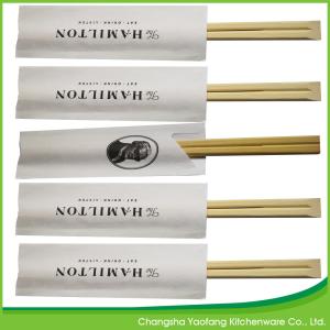 China 20cm Natural Custom Printed disposable Tensoge Bamboo Chopsticks factory