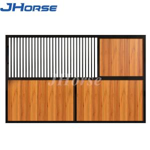 China Bamboo Side Back Panel Horse Stall Horse Stable Partition Side Panel factory