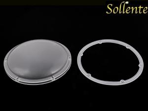 China Round LED Lens Cap High Diaphaneity For 80W LED Warehouse Light factory