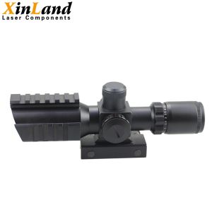 China Optical Sight Multiple Magnification Riflescopes 24 Mil Dot Reticle Riflescope factory