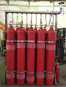 China 80L IG 100 Inert Gas Fire Suppression System For Telecommunication Room factory