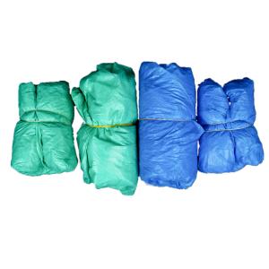 China Hand Made/Machine Made Hospital Use Disposable Medical CPE plastic Shoe Cover factory
