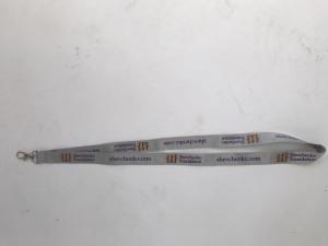 China Print Polyester popular Silk Screen Lanyards Promotion gifts use factory
