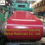 Anti Finger Coating Red PPGI Steel Coil Welding 600mm - 1500mm Width