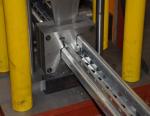 Shelf upright forming machine