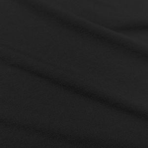 Custom Black Organic Cotton Modal Kids Knit Single Jersey Fabric for Baby Bibs T Shirts