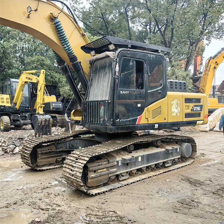 SANY215 21Ton Used Crawler Excavator with Original Paint and 4TNV98CT-VSY Engine Type