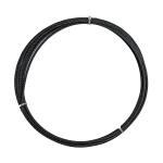 Cranes 7x7 1/8'' AISI316 Black Oxide Stainless Steel Wire Rope Aircraft Cable