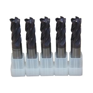 China 4 Flutes Corner Radius End Mill Cutter For Steel High Performance High Speed on sale