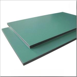 China PE Coated Yellow PVDF Aluminum Composite Panel Vinylidene Fluoride Composite Panel factory