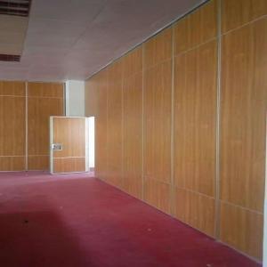 China Movable Sound Proof Partitions , Aluminum Alloy Acoustic Office Room Dividers factory