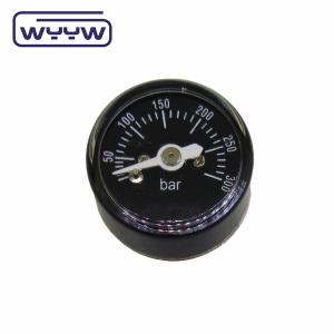 China special tiny pneumatic 25mm bar psi M10X1 OEM small pressure gauges factory