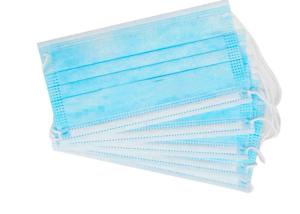 China Anti Pollution Disposable Breathing Mask Waterproof And Non - Woven Disposable Mask With Three Layers factory