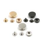 Round Press Zinc Alloy 2" Identifying Military Buttons Cover Metal Bolt Snaps
