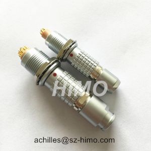 push pull self-locking 3pin lemo cross push pull connector cable assembly