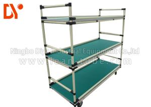 China Hand Pushed Heavy Duty Tool Cart Aluminium Profile Welded Corrosion Resistance factory