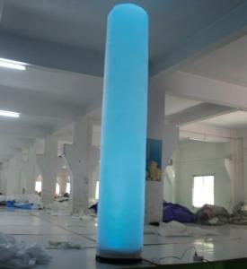 China EN71 Approved Large Commercial Inflatable Column with LED Lighting factory