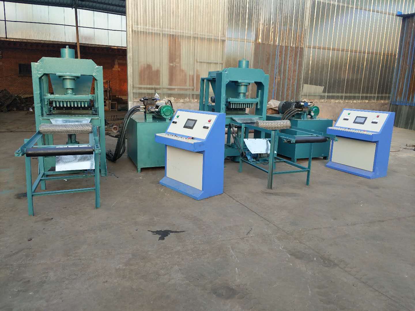 Hookah Shisha Round Cube Biomass Charcoal Briquette Machine