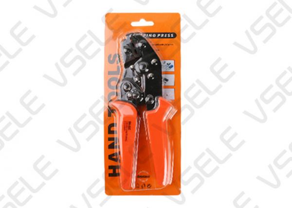 Orange Wire Terminal Crimping Tool / Automotive Electrical Connector Crimping Tool