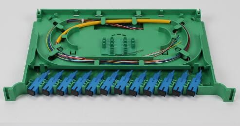 Optic Fusion Splice Tray 12 Core Bundled Pigtail Empty Tray SC FC LC Full Configuration