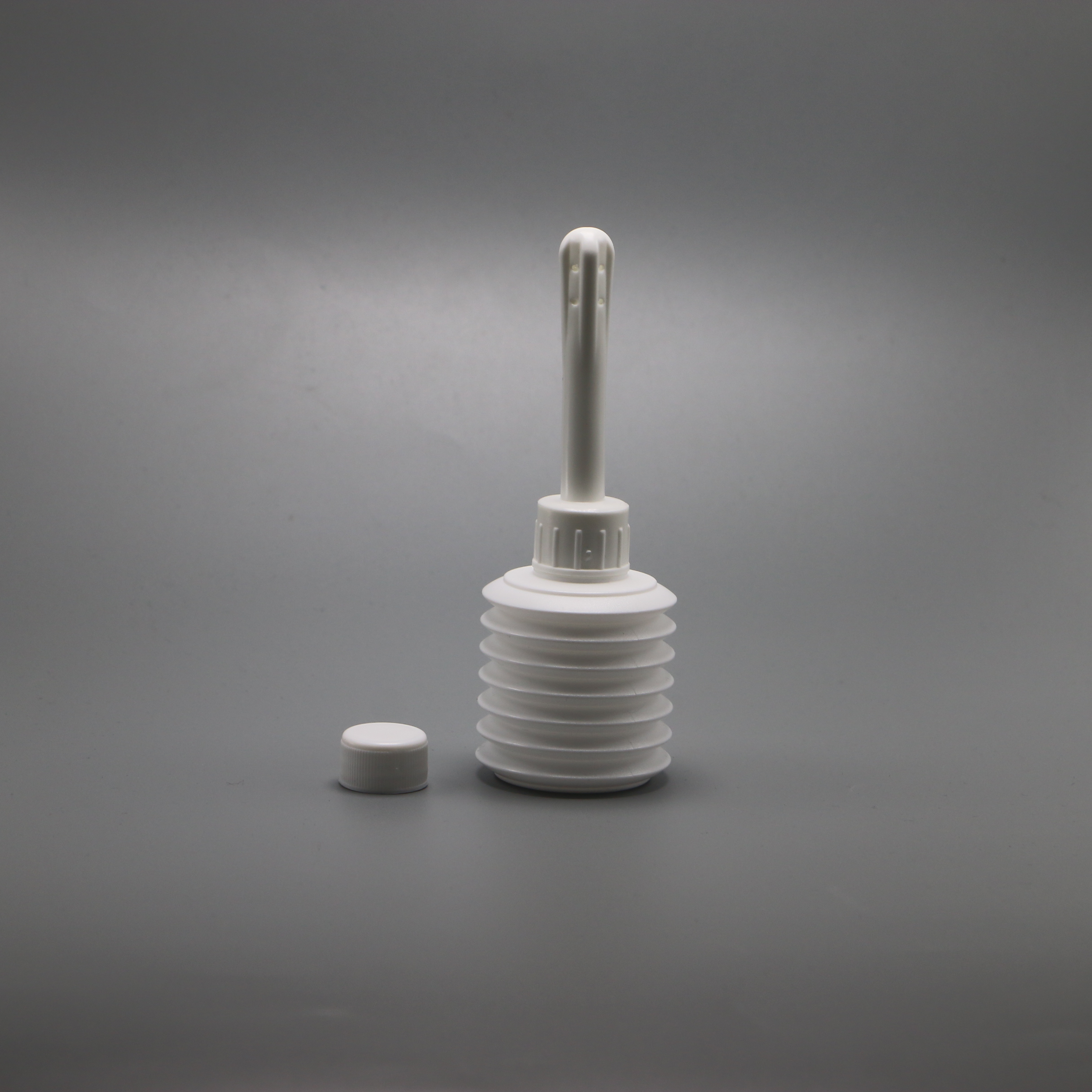 SCREW CAP Round Shape 50ml LDPE Disposable Enema Douche for Anal and Vaginal Cleaning