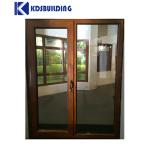 KDSBuilding Powder Coating Frame Covers Profile Solid Wood Double Front Entry