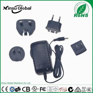 China Universal interchangeable plug battery charger 16.8V 1A with SAA UL CE PSE GS factory