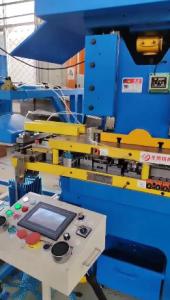 China 630KN Pressure C Type Fin Press Machine With 15.88mm Fin Mold Die factory