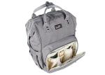 Gray Nappy Usb Charging LED UV Disinfection Diaper Bag