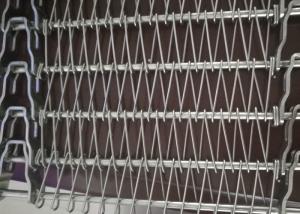 China 304 Stainless Steel Spiral Conveyor Belt , Mesh Conveyor Belt For Food Cryogenic Cooling factory