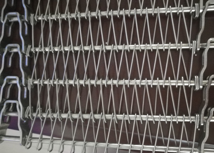 316 Stainless Spiral Mesh Belt For Drying / Drying / Conveying Products