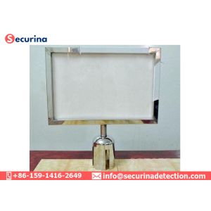 Horizontal Frame A4 Crowd Control Barrier Connector 63mm With Three Colors