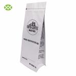 Custom Printed Coffee Packing Bags Disposable Aluminum Foil Line White Kraft