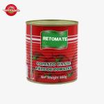Hard Open Lid Canned Tomato Paste 800g Per Tin For Versatile Ingredients