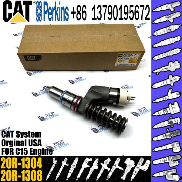 Cat Electronic Diesel Fuel Injector 359-7434 3597434 20R-1304 20R1304 For Caterpillar C15 C18 Engine