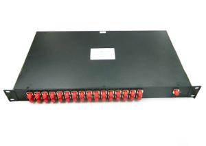 China FC / UPC Passive Optical Splitter , Rack Mounted 1x32 Fiber Splitter factory