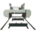 Large Size Horizontal Band Saw Wood Saw Machine / Big Tree Heavy Duty Sawmill