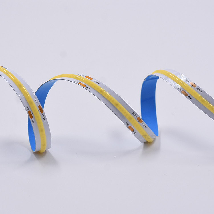 Bright 16.4ft/5m 3000K Warm White 504 LEDs/M COB LED Strip Light For Lighting Projects