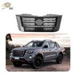Front Grill Exterior Body Kits For Nissan Navara 2021 Stainless Steel