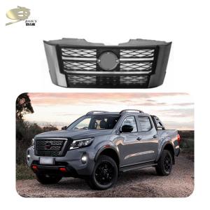 China Front Grill Exterior Body Kits For Nissan Navara 2021 Stainless Steel factory