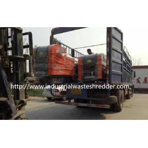 Waste Sponge / Foam Shredder Machine Customizable Output High Efficiency