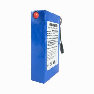 China ROHS Polymer Lithium Battery Pack 12V 15A For Solar Light factory