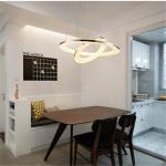 Acrylic Decorative Nordic Ceiling Round Hanging Drop Kitchen Led Lighting Modern
