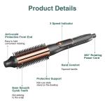 2200W Electric Hot Air Comb Fast Drying Curly Hair Negative Ion Multi-level