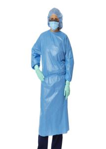 China Fluid Resistant Medical Isolation Gowns , Disposable Laboratory Gowns factory