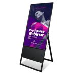 43 inch indoor lcd multiple digital menu board for airport