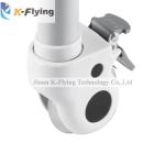 Stainless Steel Hospital Furniture 3 Tiers Treatment Medical Trolley Cart